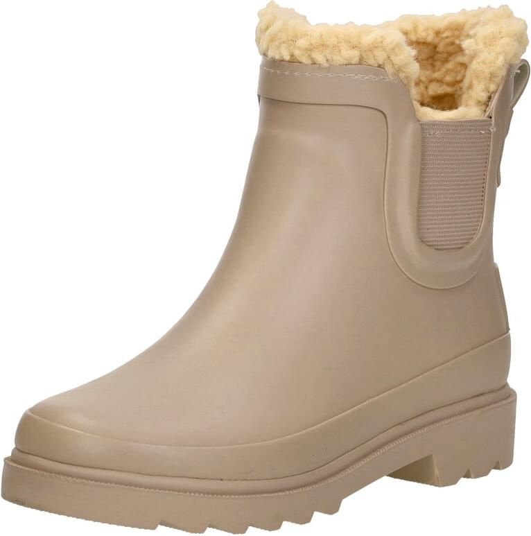 KEQ Chelsea Rainboots Fur Kinderlaarzen beige - Foto 3