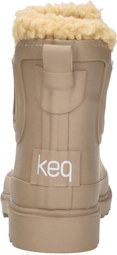 KEQ Chelsea Rainboots Fur Kinderlaarzen beige - Foto 6