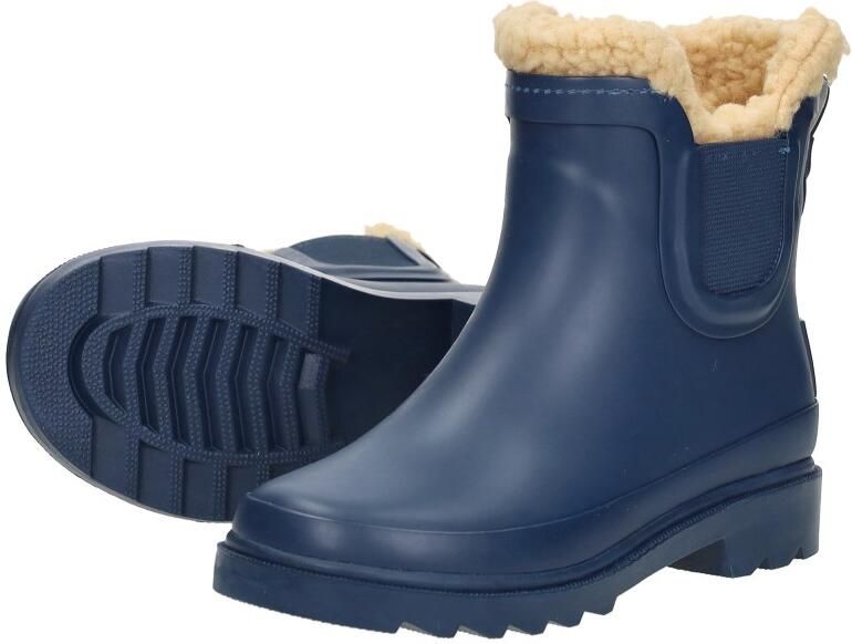 KEQ Chelsea Rainboots Fur Kinderlaarzen blauw - Foto 4