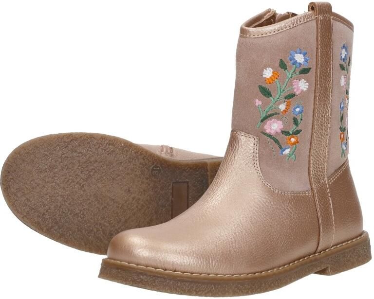 KEQ Enkellaarsjes Rosé-goud - Foto 4