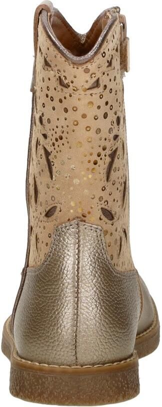 KEQ Enkellaarsjes goudkleur - Foto 6