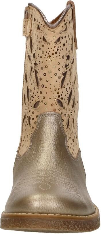 KEQ Enkellaarsjes goudkleur - Foto 5