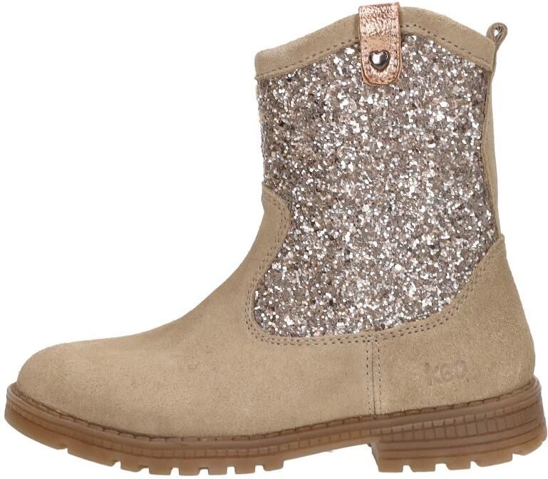 KEQ Enkellaarsjes Beige - Foto 2