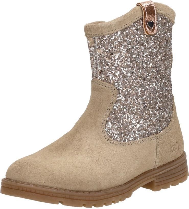 KEQ Enkellaarsjes Beige - Foto 3