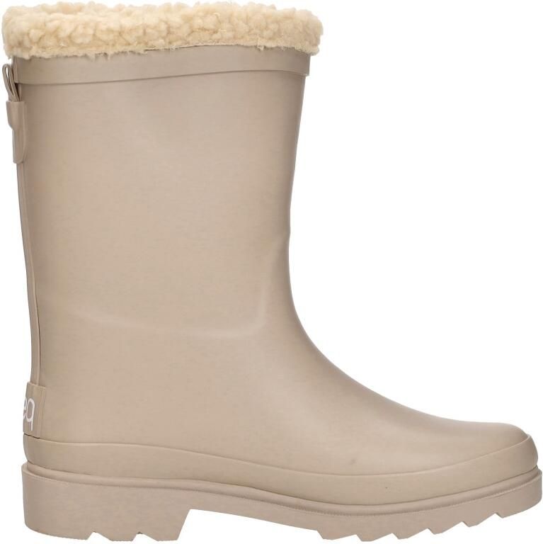 KEQ Rainboots Fur Kinderlaarzen Beige