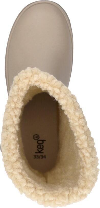 KEQ Rainboots Fur Kinderlaarzen Beige - Foto 5
