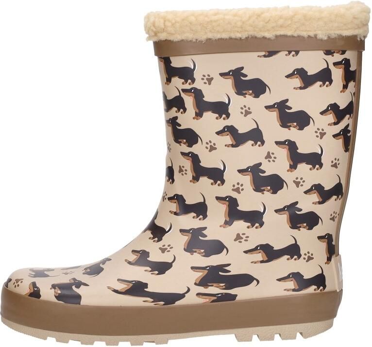 Keq Rainboots Fur Tackle Print