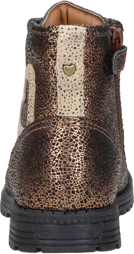 KEQ Veterschoen hoog Veterschoen hoog Brons - Foto 6