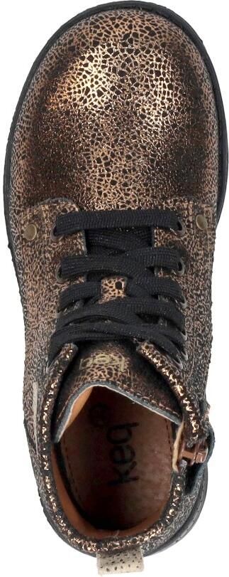 KEQ Veterschoen hoog Veterschoen hoog Brons - Foto 7