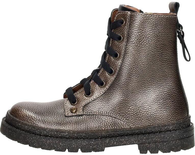 Keq Veterschoen Hoog Zilver