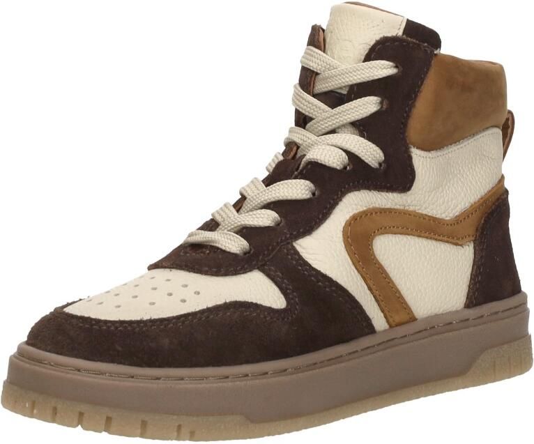 KEQ Veterschoenen Hoog Veterschoenen Hoog Donkerbruin - Foto 3