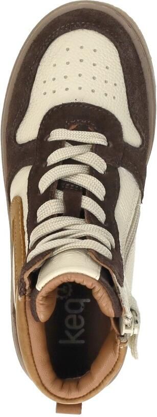 KEQ Veterschoenen Hoog Veterschoenen Hoog Donkerbruin - Foto 7