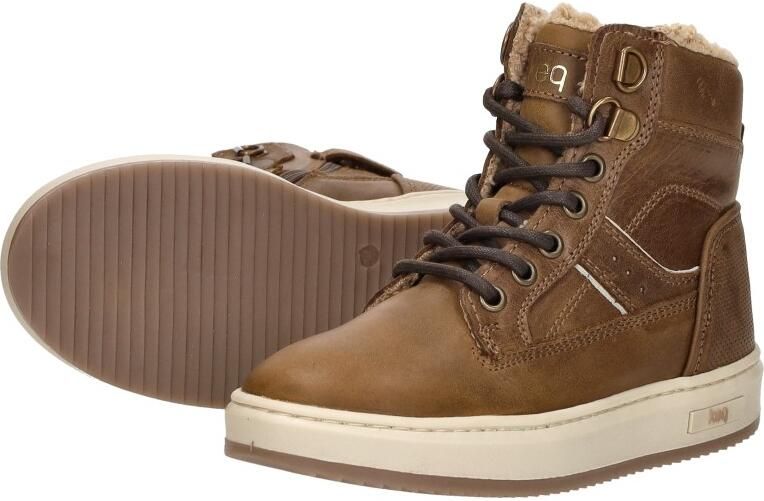 Keq Enkellaarzen Veterschoenen Hoog - Foto 3