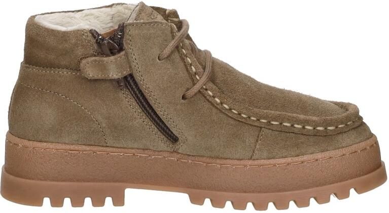 Keq Enkellaarzen Veterschoenen Hoog - Foto 5