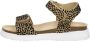 KEQ Meisjes sandalen Meiden Sandalen Cognac - Thumbnail 2