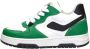 KEQ Sneakers Laag Sneakers Laag Groen - Thumbnail 2