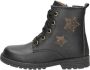 KEQ Veterschoen hoog Veterschoen hoog Zwart - Thumbnail 1