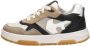 KEQ Veterschoenen Laag Veterschoenen Laag Taupe - Thumbnail 2