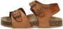 Kipling leren sandalen cognac Bruin Leer Effen 25 - Thumbnail 5