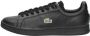 Lacoste Carnaby Pro Mannen Sneakers Black Black - Thumbnail 2