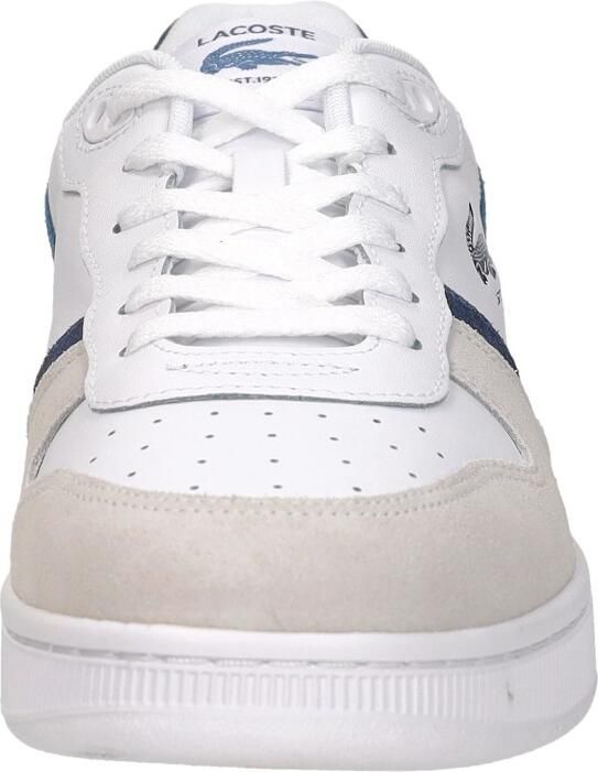 Lacoste T-CLIP SET 126 5 SMA WHT DK BLU Heren Sneakers wit-donkerblauw - Foto 3