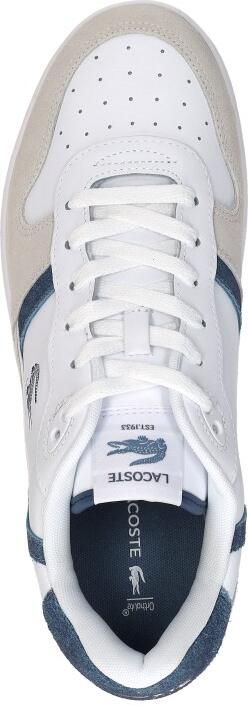 Lacoste T-CLIP SET 126 5 SMA WHT DK BLU Heren Sneakers wit-donkerblauw - Foto 8