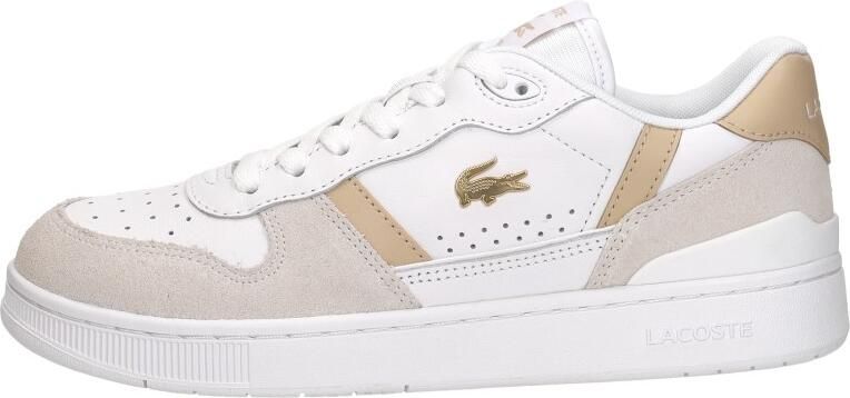 Lacoste T Clip Sneakers Laag Wit - Foto 3