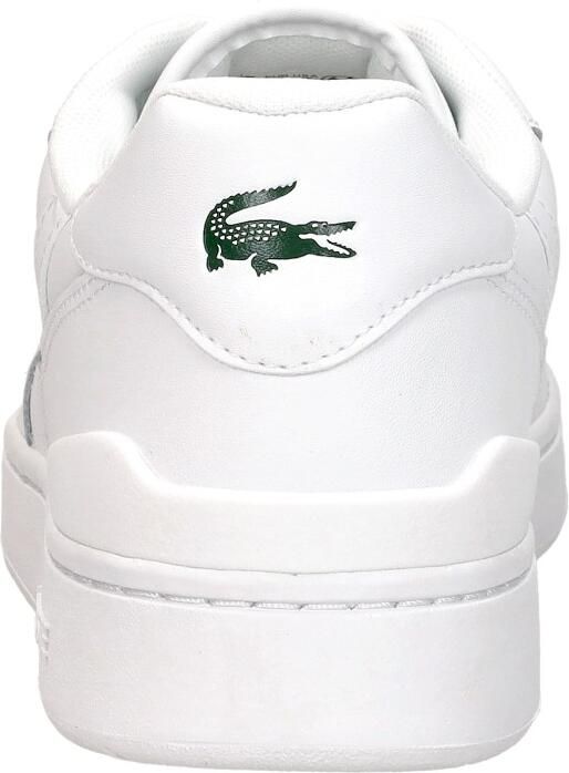 Lacoste T-clip Heren Schoenen Wit Maat: 42.5 Leer Foot Locker - Foto 8