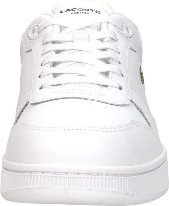 Lacoste T-clip Heren Schoenen Wit Maat: 42.5 Leer Foot Locker - Foto 7