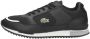 Lacoste Partner Piste 01201 SMA Heren Sneakers Black Grey - Thumbnail 4