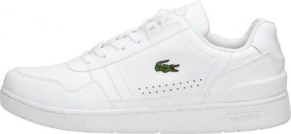 Lacoste Retro-geïnspireerde leren en synthetische sneakers White Heren - Foto 10