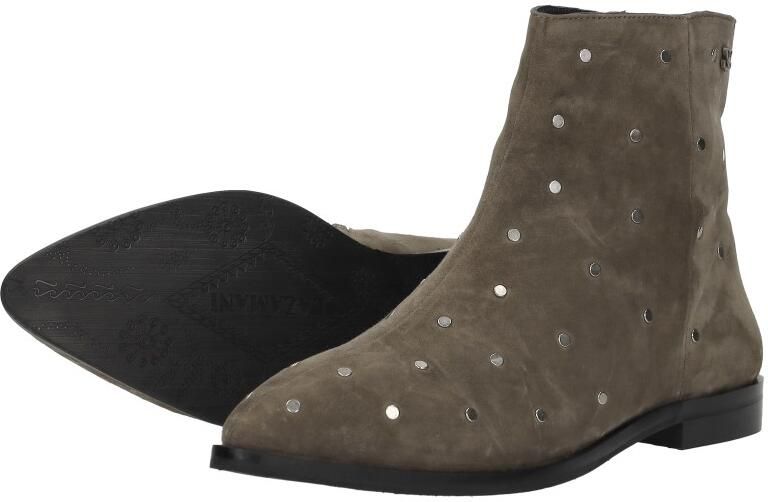 Laza i Dana Enkellaarsjes Suede Taupe - Foto 4