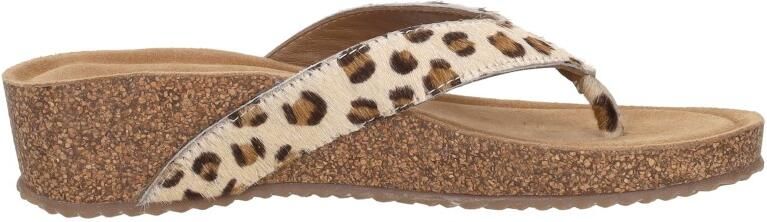 Lazamani Leia Dames Teenslippers Leopard - Foto 8