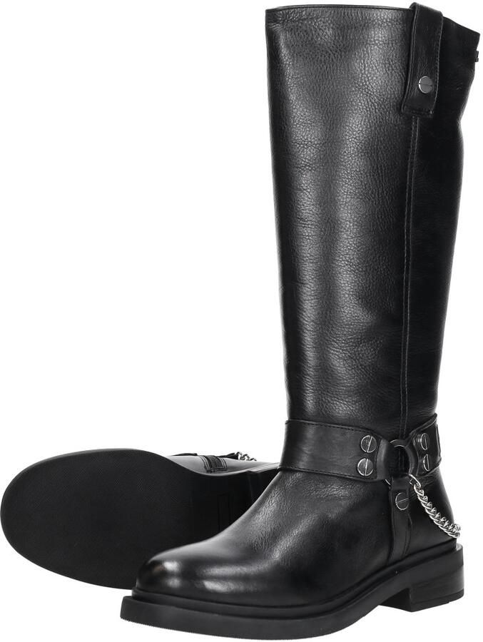 Lazamani Leslie Dames Laarzen Leer Black - Foto 3