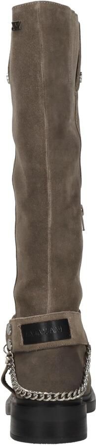 Lazamani Leslie Dames Laarzen Suede Taupe - Foto 6