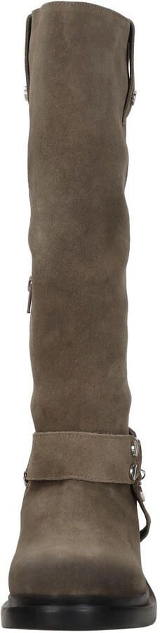 Lazamani Leslie Dames Laarzen Suede Taupe - Foto 5