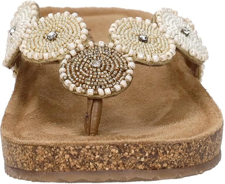 Toni Pons Mare Dames Teenslippers Suede Beige - Foto 9