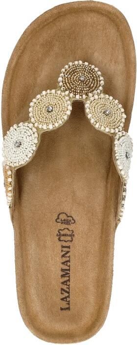 Toni Pons Mare Dames Teenslippers Suede Beige - Foto 12