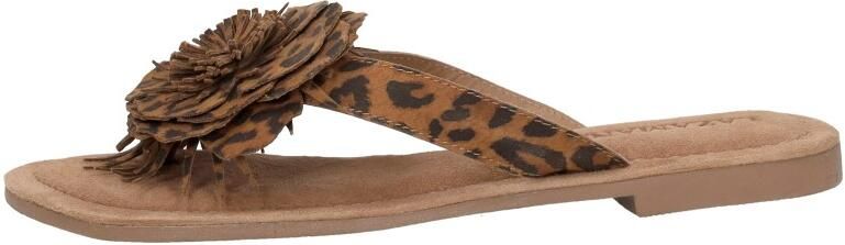 Laza i Nomi Flower Slippers Bruin