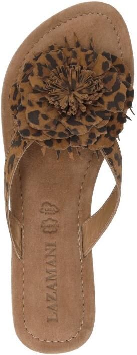 Laza i Nomi Flower Slippers Bruin - Foto 6