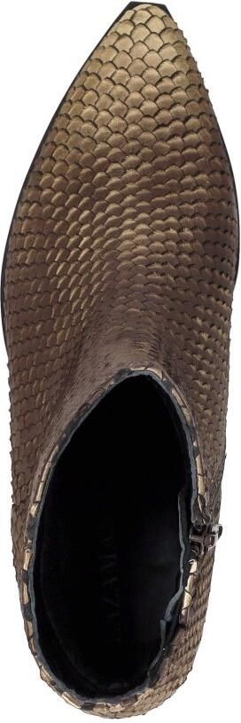 Laza i Phoebe Enkellaarsjes Leer Gold Brown - Foto 5