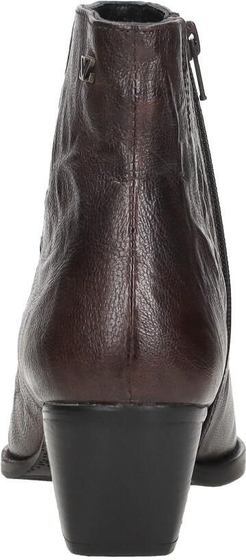 Lazamani River Dames Enkellaarsjes Leer Brown - Foto 6