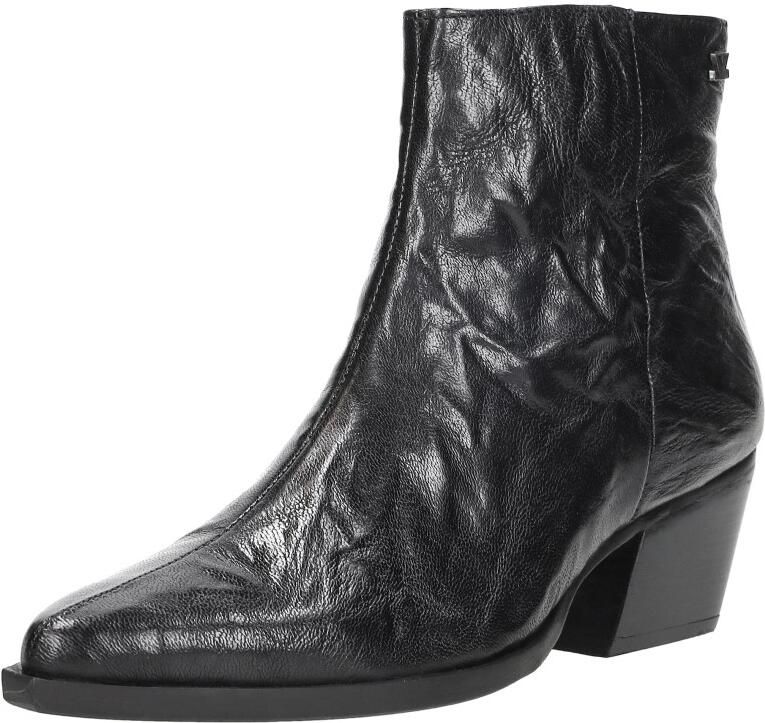 Lazamani River Dames Enkellaarsjes Leer Black - Foto 3