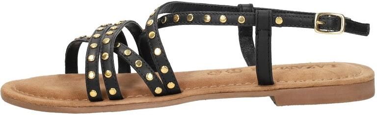 Laza i Tova Studs Sandalen Zwart - Foto 6
