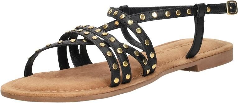 Laza i Tova Studs Sandalen Zwart - Foto 10