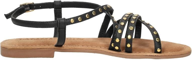 Laza i Tova Studs Sandalen Zwart - Foto 12