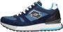 Lotto Leggenda Tokyo Shibuya Net Sneakers Laag blauw - Thumbnail 2