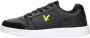 Lyle & Scott Lyle and Scott Sneaker Schoenen Croy Zwart Leer Heren - Thumbnail 2