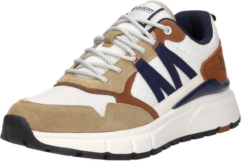 Lyle & Scott Lennox Sneakers Laag Beige - Foto 3