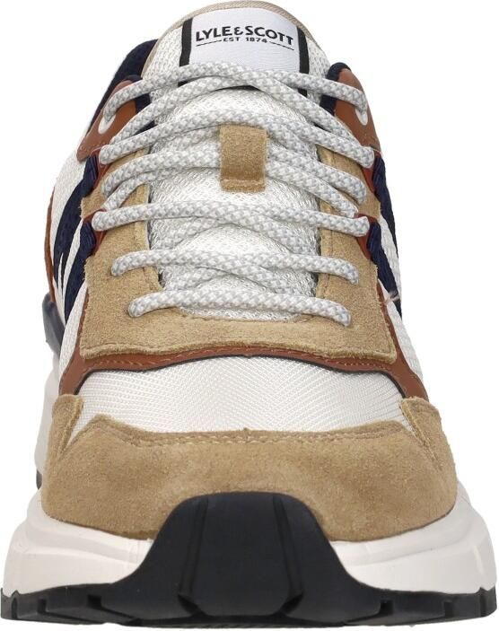 Lyle & Scott Lennox Sneakers Laag Beige - Foto 4